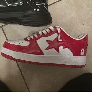Red bapesta for sale!!!